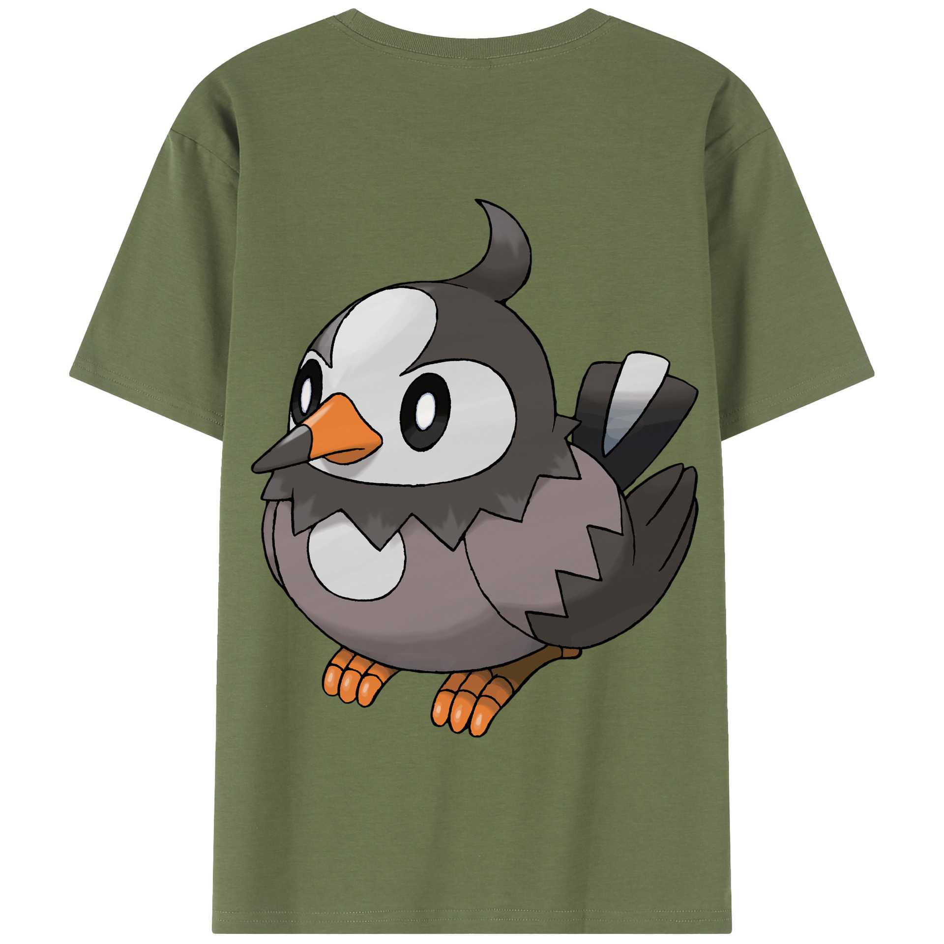 （画像用） ポケットモンスター Pokémon 綿100％半袖Tシャツ（背面プリント）